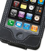 MELKCO iPhone 3GS/3G用レザーフリップタイプネームカードケース