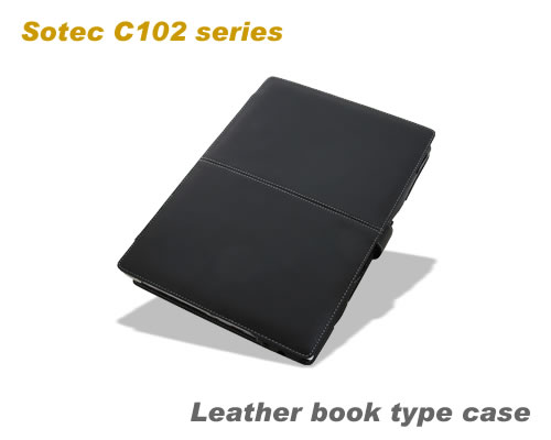 MELKCO SOTEC C102シリーズ レザーブックタイプケース